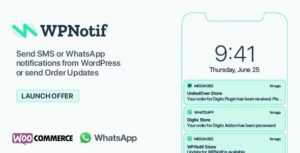 WPNotif WP SMS and WhatsApp Notifications