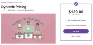 WooCommerce Dynamic Pricing [Element Stark]