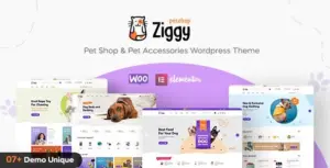 Ziggy Pet Shop WP Theme