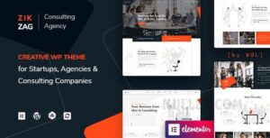 ZikZag Consulting & Agency WP Theme