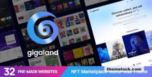 Gigaland NFT Marketplace WP Theme