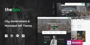 TheGov Municipal and Government WP Theme