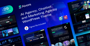 Aivora AI Agency & Technology WP Theme