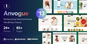 Anvogue Multipurpose WooCommerce WP Theme