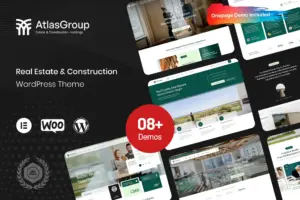 AtlasGroup Real Estate & Construction WP Theme