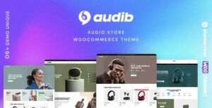 Audib Audio Store WooCommerce Theme