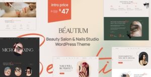 Beautium Beauty Salon & Eyelashes Studio WP Theme