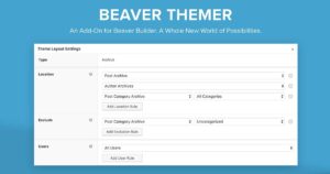 BEAVER THEMER WP Plugin
