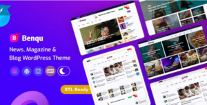 Benqu News Magazine WP Theme