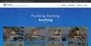 BlueCollar Handyman & Renovation Business WP Theme
