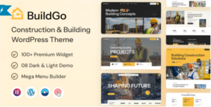BuildGo Construction WP Theme