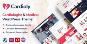 Cardioly Cardiologist and Medical WP Theme