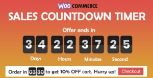 Sales Countdown Timer for WooCommerce and WP Checkout Countdown