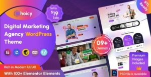 Choicy Digital Marketing Agency WP Theme