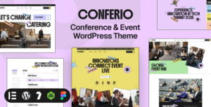 Conferio Event Conference WP Theme