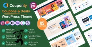 Couponly Coupons, Deals, Discounts & Affiliate WP Theme