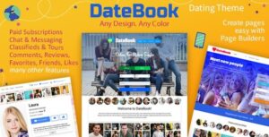 DateBook Dating WP Theme