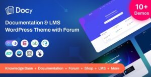 Docy Documentation and Forum WP Theme