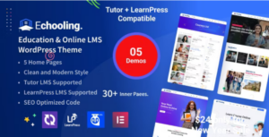 Echooling Education WP Theme