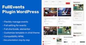 FullEvents Event Plugin WP