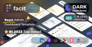 Facit (26 March 2026) React Admin Dashboard Template
