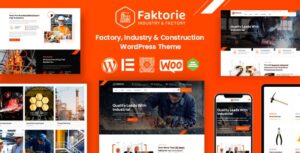 Faktorie Industry & Factory WP Theme