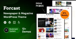 Forcast Newspaper & Magazine WP Theme