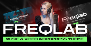 Freqlab Music & Video WP Theme