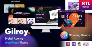 Gilory Digital Agency WP Theme