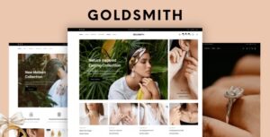 GoldSmith Jewelry Store WooCommerce Elementor Theme