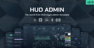 HUD Bootstrap 5 Admin Template