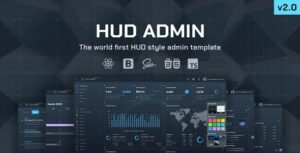 HUD React 18 Bootstrap Admin Template
