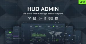 HUD Vue 3 Bootstrap 5 Admin Template