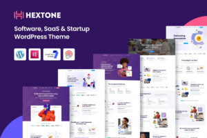 HexTone Software, SaaS & Startup WP Theme