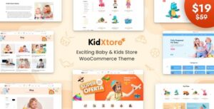 KidXtore Baby Shop and Kids Store WooCommerce Theme