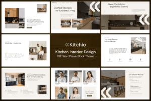 Kitchio Kitchen Cabinets & Furniture WP Theme