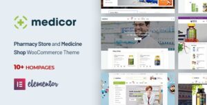 Medicor Medical Clinic & Pharmacy WooCommerce WP Theme