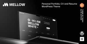 Mellow Personal Portfolio WP Theme