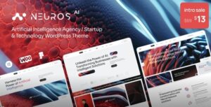 Neuros AI Agency & Technology WP Theme