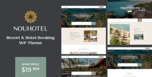 NouHotel Resort & Hotel Booking WP Theme