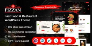 Pizzan (2 March 2026) Fast Food and Restaurant WP Theme