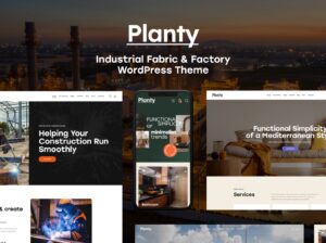 Planty Industrial Fabric & Factory WP Theme