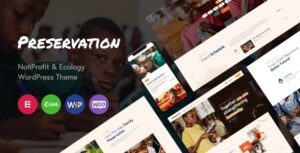 Preservation NonProfit & Ecology WP Theme
