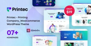 Printec Printing Company WooCommerce WP Theme