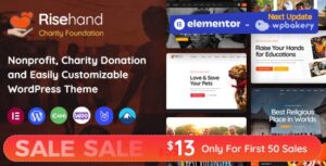 RiseHand Charity & Donation WP Theme