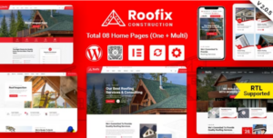 Roofix Roofing Services WP Theme