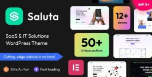 Saluta SaaS & IT Solutions WP Theme