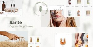 Santé Organic Shop Theme