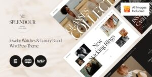 Splendour Jewelry & Watches WP Theme