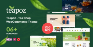 Teapoz Tea Shop WooCommerce Theme